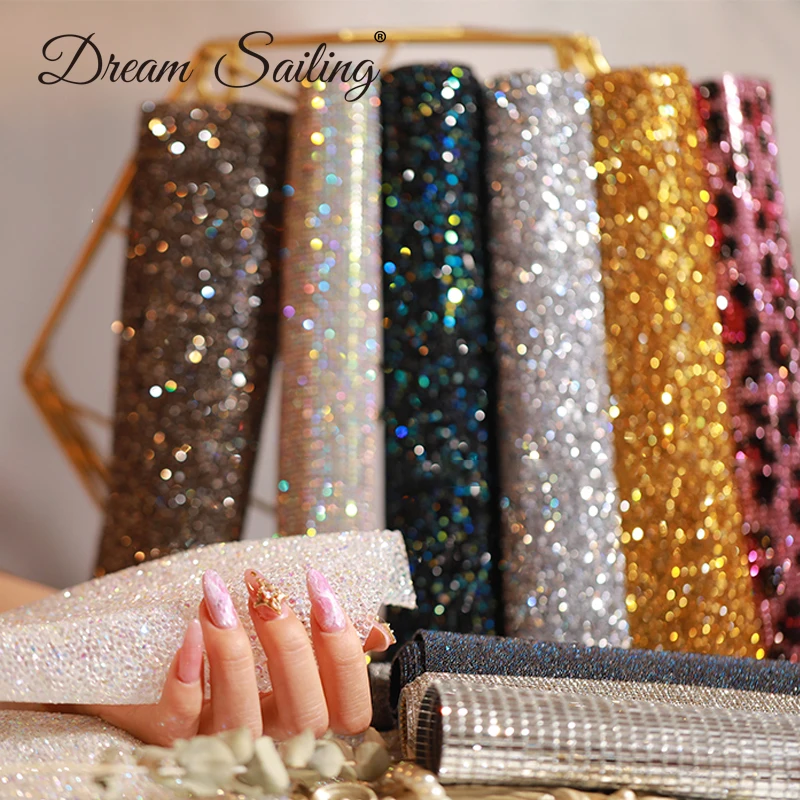 

Nail Art PVC Hand Table Mat With Diamond Rhinestones Cushion Holder Pad Unwatchable Fold-able Arm Rest Manicure Tool