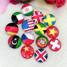 Различные флаг стеклянные кабошоны мозаика печатных стекло купол Кабошоны мозаики для ремесел