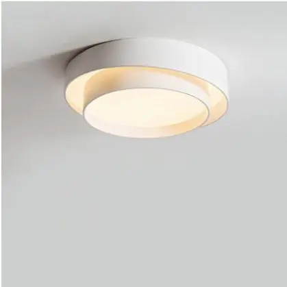 

Macaron LED ceiling lamp living room circular bedroom lamp creative simple modern dining room lamp