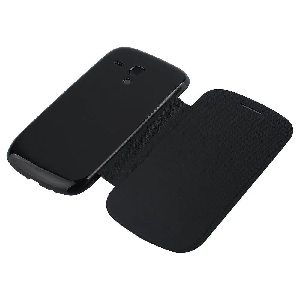 

for Samsung Galaxy S3mini S3 SIII Mini i8190 8190 remove back battery housing cover flip leather case free shipping