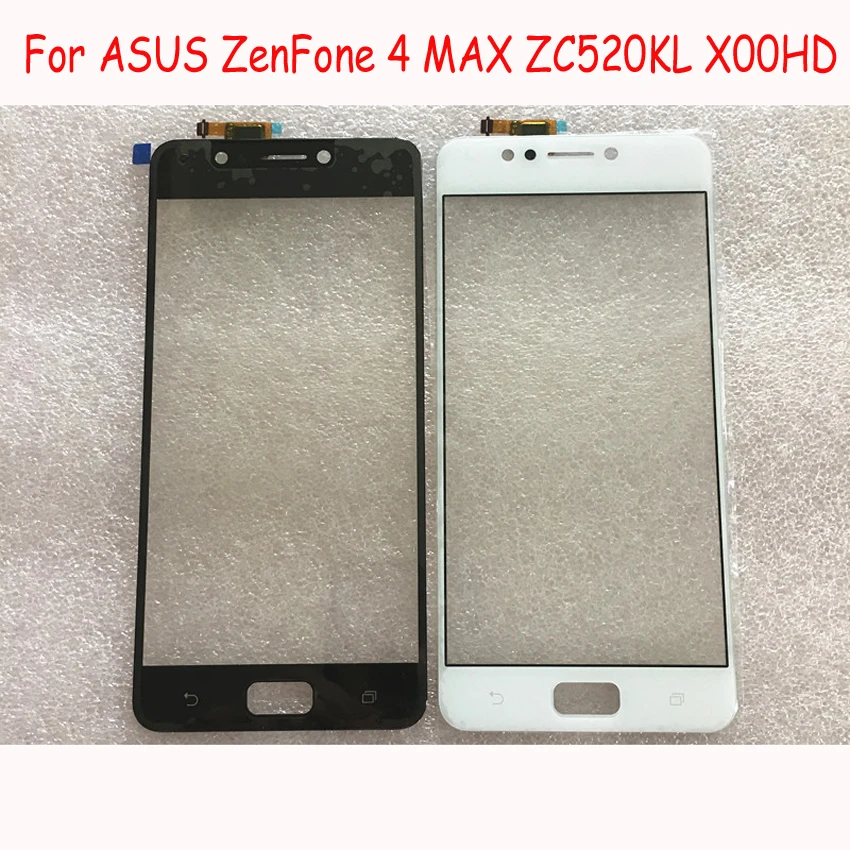 

Outer Front Panel Glass Touch Screen Digitizer For ASUS ZenFone 4 MAX ZC520KL X00HD Phone Replacement sensor
