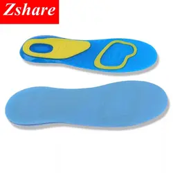 1 пара стельки силиконовый гель удобная обувь тонкие мужские амортизационные стельки Вставки женские массажные стельки силиконовые