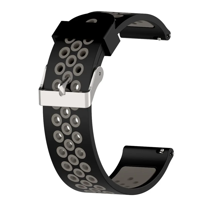 20 мм 22 мм смарт-часы ремешок силиконовый ремешок для Garmin Vivoactive3 для samsung для huawei Watch GT для Amazfit bip/Pace/Stratos/2