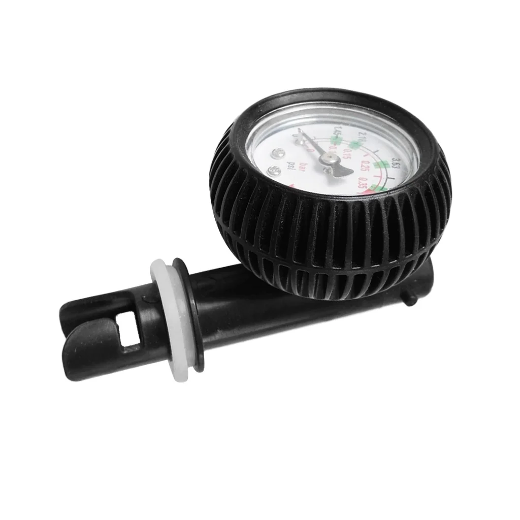 

Inflatable Boat Pressure Gauge 0-5.08 PSI Air Thermometer Replacement for Kayak Surfboard Inflator Pump Accessories