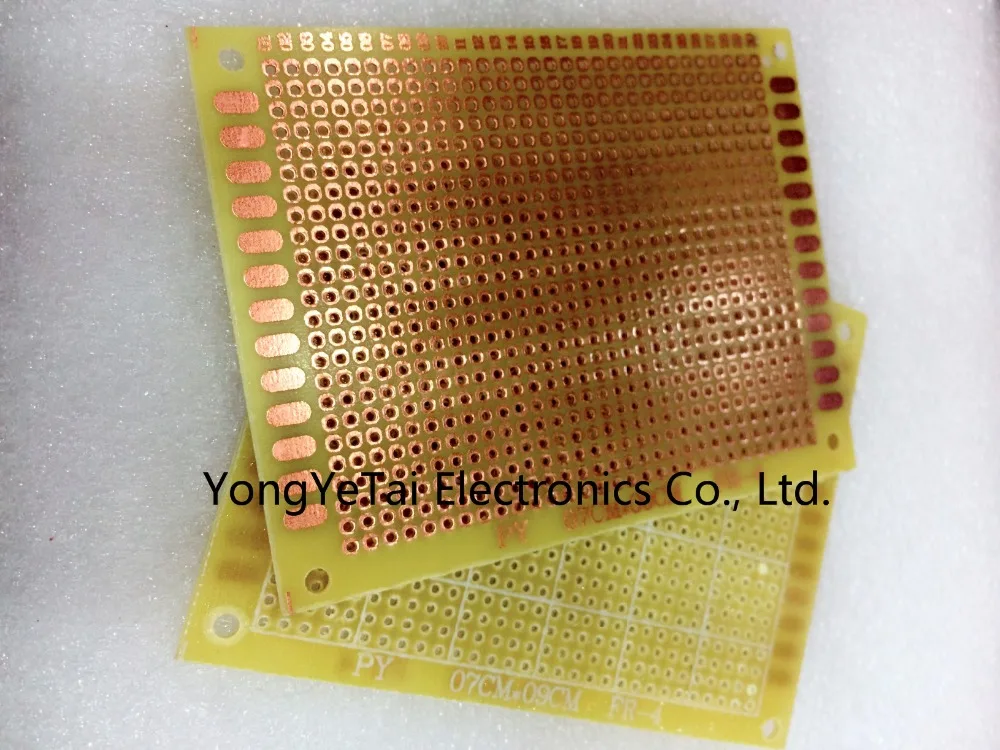 YYT PCB circuit board butter epoxy board glass fiber universal board 5*