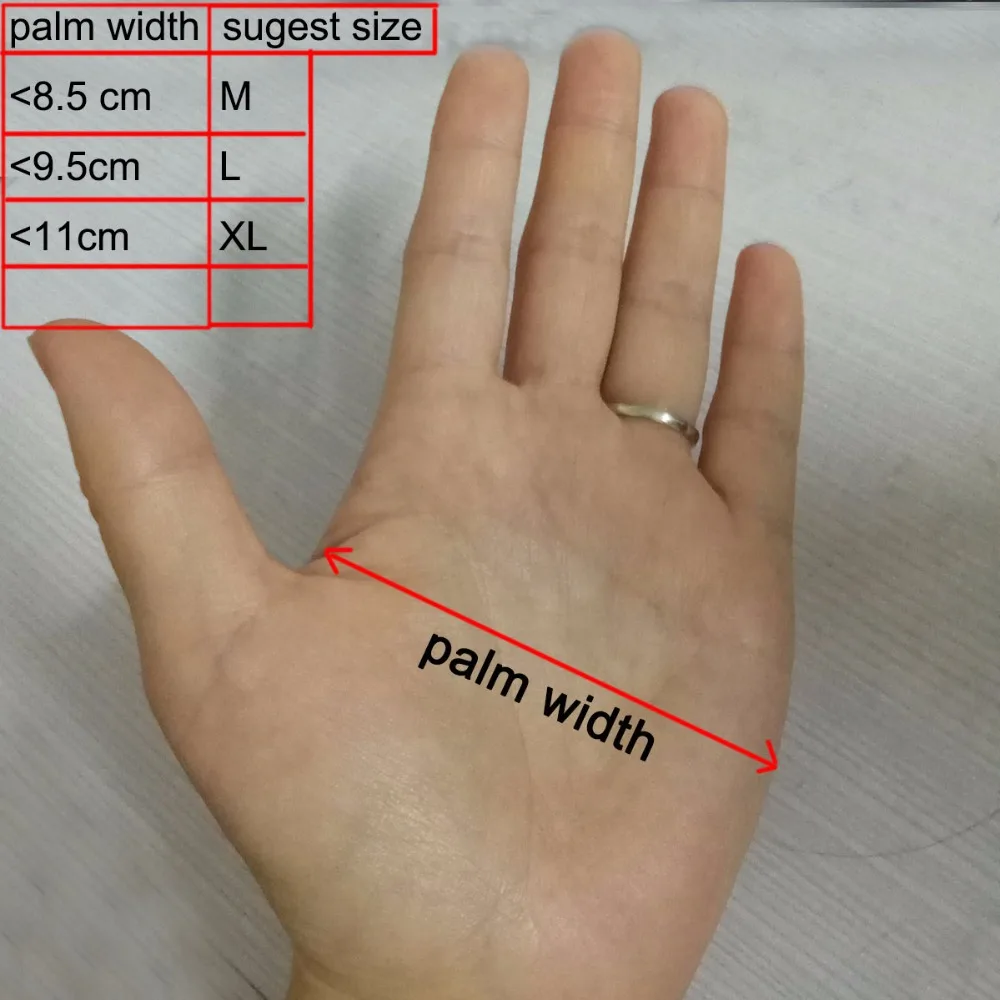 plam width