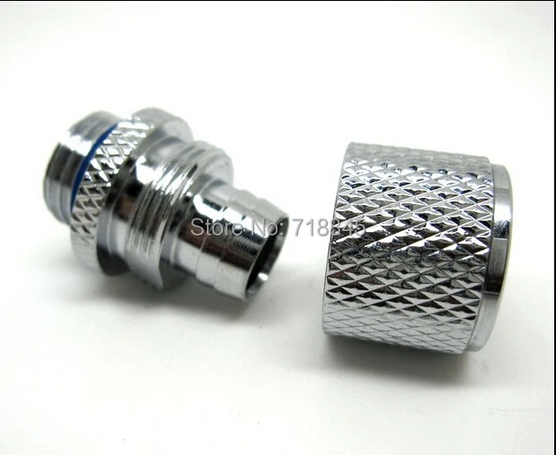 6pcs lot siliver hand compression fittings nozzle G1/4 thread suit 8X12mm tubing water cooling