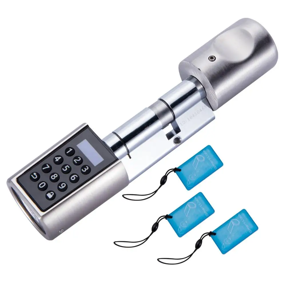 L6PCB Electronic Door Lock App Combination safety lock keypad Cylinder