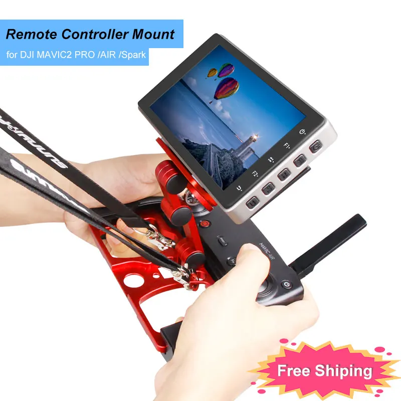 $33.95 Remote Controller Mount Smartphone Tablet CrystalSky Monitor Bracket Clip Holder Aluminum for DJI M