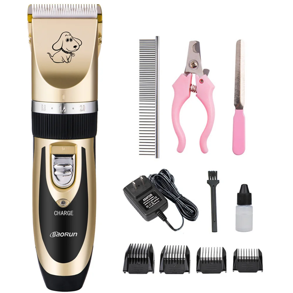 

Professional Pet Dog Hair Trimmer Animal Grooming Clippers Cat Cutters Machine Shaver Electric Scissor Mower Clipper 110-240V AC
