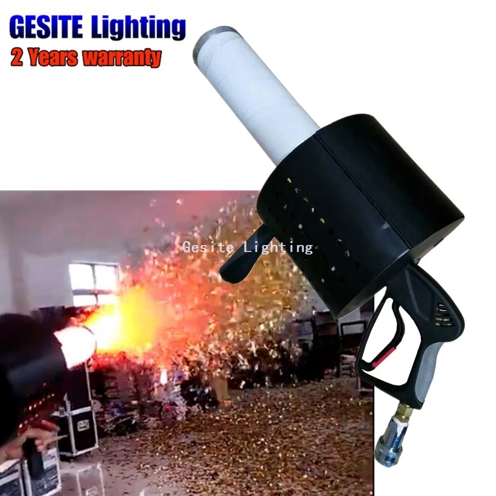 Stage special effects color paper launcher machine/LED confetti blower
