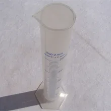 2 pièces messcylindre densimètre cylindre densité mesure brassée vin sucre contenu 250ML pour alcool mètre alcoomètre(China)