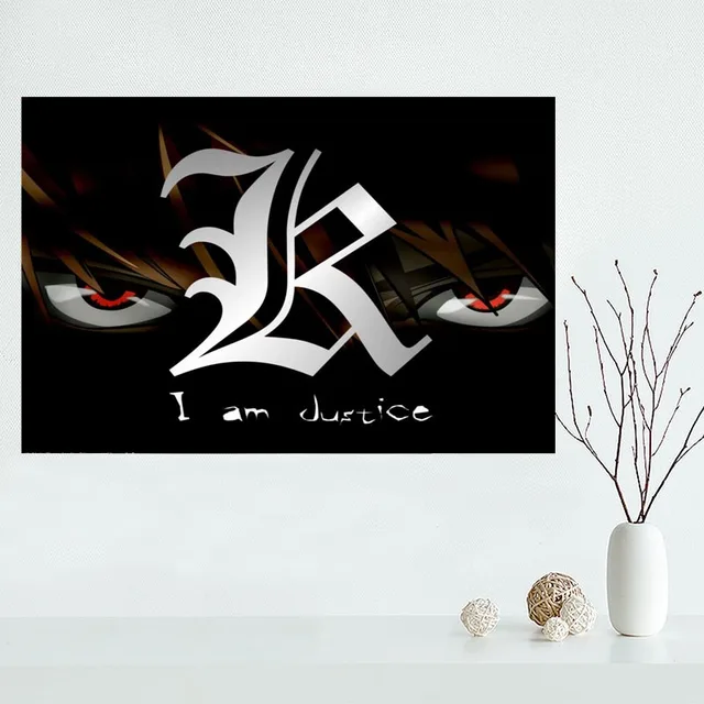 Bagus Kustom Death Note 01 Kanvas Poster Cetak Lukisan Seni Dinding Poster Sutra Kain Cetak Kain Poster Silk Poster Poster Clothcanvas Poster Aliexpress