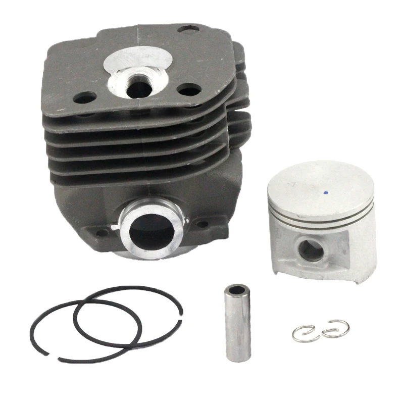 

Farmertec Made 50MM Cylinder Piston WT Ring Pin Circlip For Hus 362 365 371 372 Chainsaw Round Inlet OEM# 503 93 93 72
