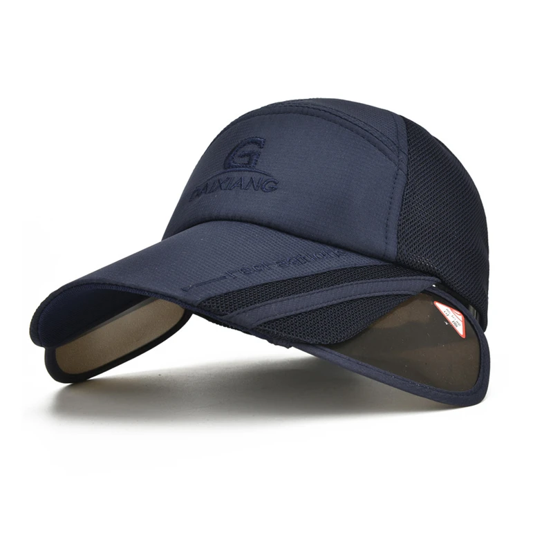 

Stretch Size Fishing Hiking Visor Hat Sunscreen UV Protection Multifunction Sports Cap Summer Cool Hat Fashion Men Women Caps