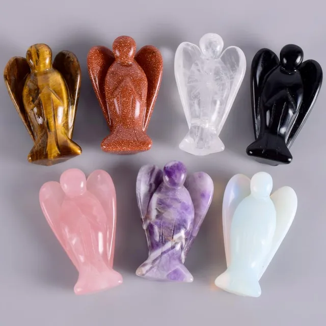 Buy Wholesale 2 Inch Crystal Angel Figurines Craft