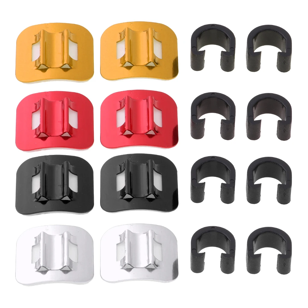 

8 Sets Mountain Bike Line Tube Holder Clip Bicycle Line Pipe Fixing Conversion Seat Bicycle Accessories