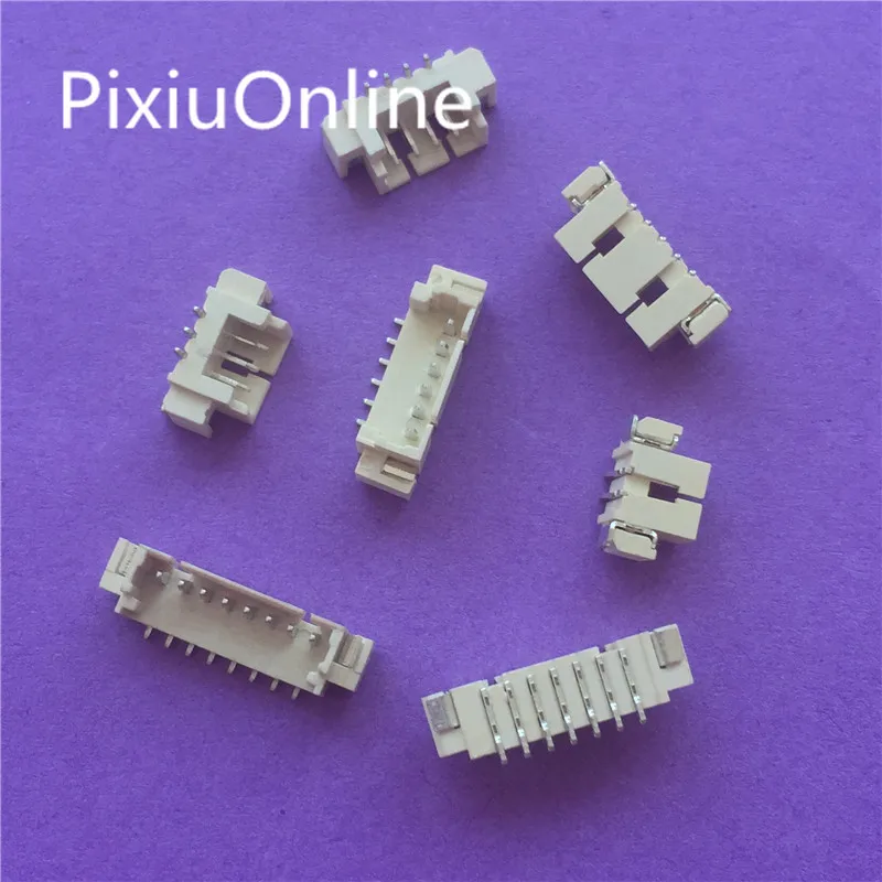 

50PCS/LOT YT2025B 1.25 mm Spacing Connector 2P/3P/4P/5P/6P/7P/8P Vertical strips SMD Socket 1.25mm Pitch Patch Plug SMT