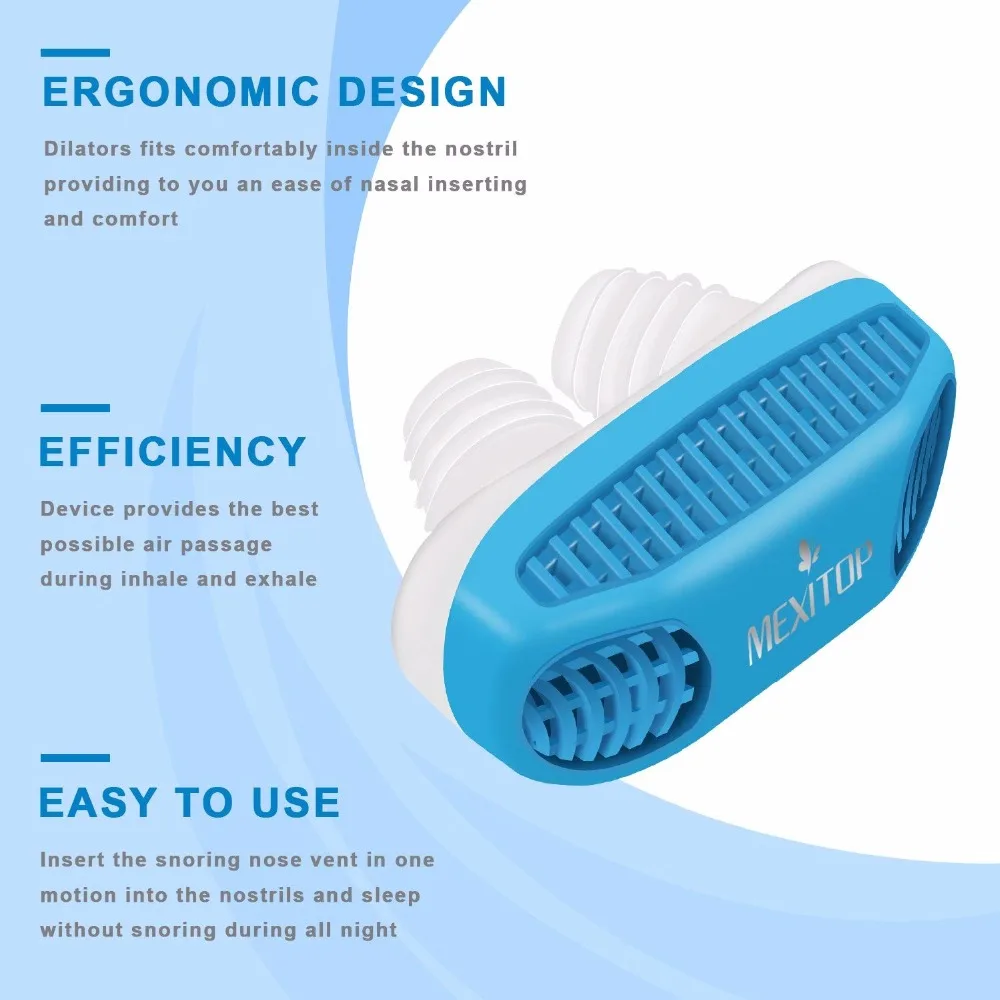 Устройства против храпа, Мягкие силиконовые, антихрапящие, для носа, вентиляционное отверстие, легкое дыхание, хороший сон, стоп-помощь, не храп, очиститель воздуха, инструмент