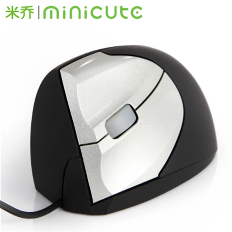 

Minicute Ergonomische Vertikal Maus EZMouse2 Gaming Wireless 2400dpi Laser optical Heilung Handgelenk Mouse for Both Hands