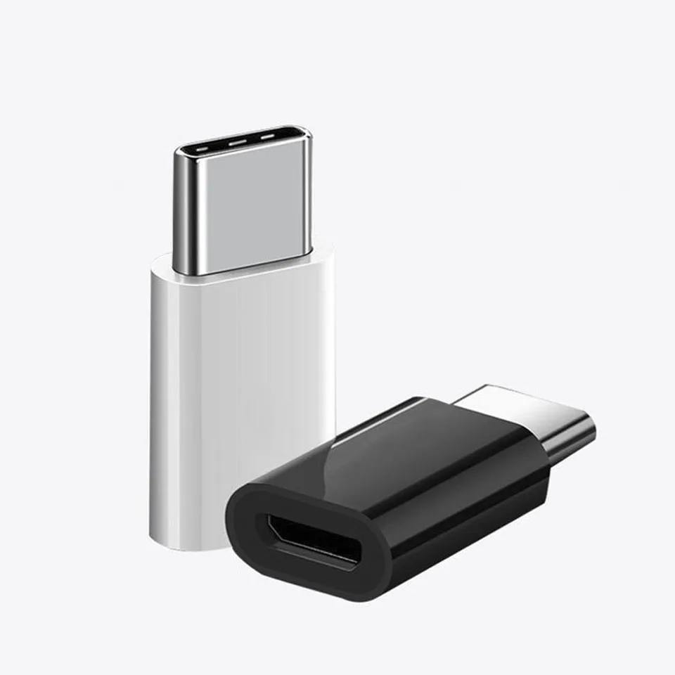 Кабель-Переходник USB C на Micro USB адаптер OTG Тип Кабеля C Зарядное устройство преобразователь для Macbook samsung Galaxy S8 S9 huawei p20 pro p10 USB адаптер