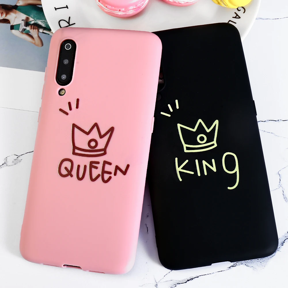 

Couple King Queen Phone Case For VIVO V15 Pro V3 Max V5 V5S V7 Plus V9 V11 V11i Y53 Y55 Y71 Y73 Y83 Y91 Y93 Y95 Y97 Cases Cover