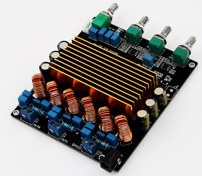 Плата Hi Fi цифрового усилителя TC2001 STA508 2 1 класса D 160 Вт + 80 Вт|amplifier board|digital amplifier