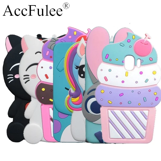 

Cute Stitch Rabbit Horse Case For Samsung Galaxy J4 2018 J4 SM-J400F J400F Soft Cat Cover Ice Cream Sulley Phone Shell
