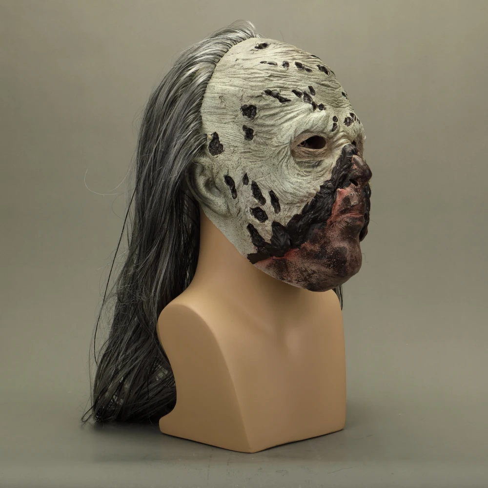 científico Ejecutable Beneficiario Máscara de Zombie Cosplay The Walking Dead Whisperers Beta máscara de látex  máscaras de miedo para Halloween|Accesorios de disfraces| - AliExpress