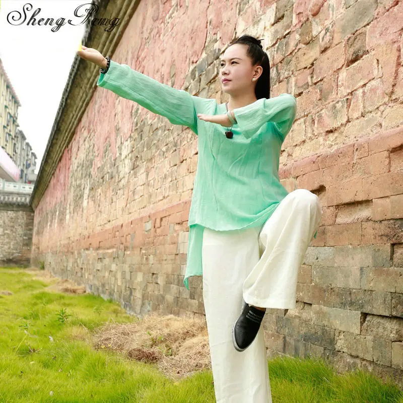 Традиционная одежда tai chi wushu традиционная китайская для кунг фу женщин униформа