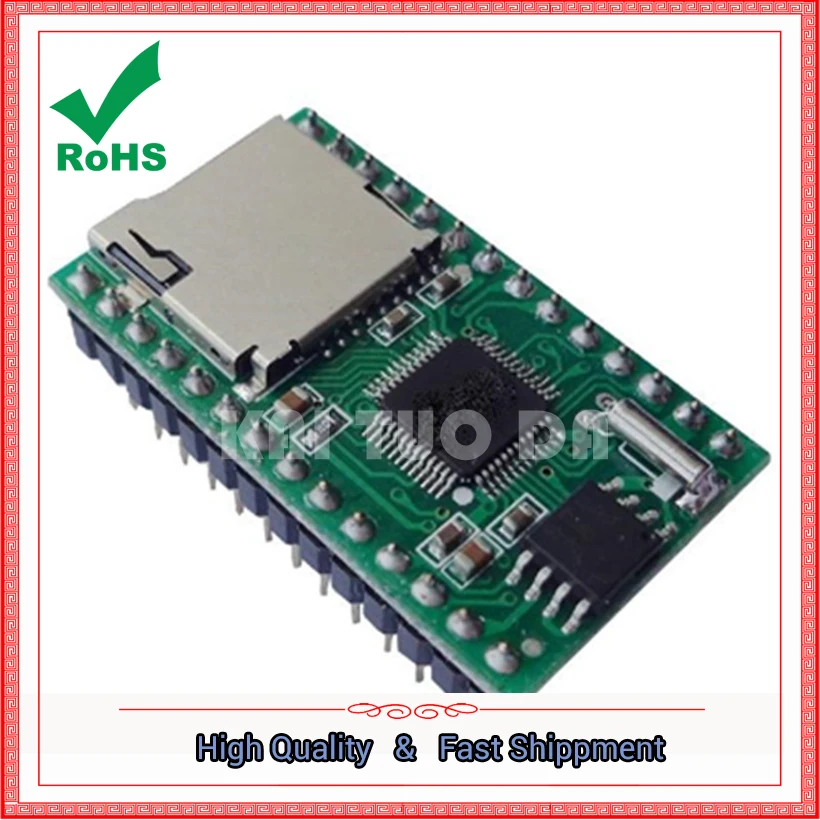 

WT5001M02-28P MP3 Module Serial Voice High Quality 32m Board