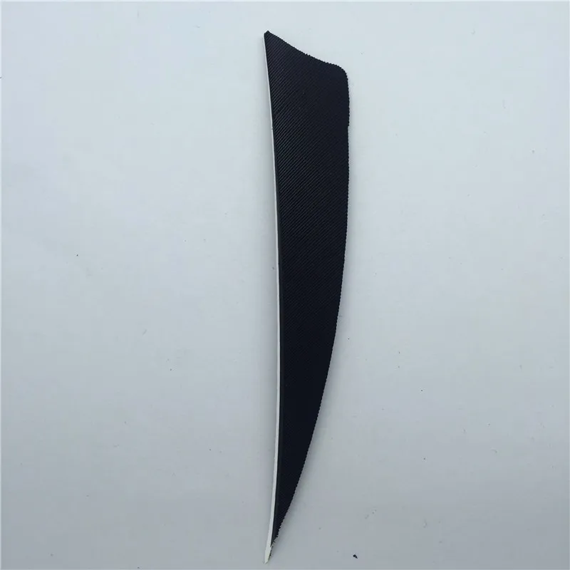 Tiro com Arco Flecha de Penas de Peru Flecha de Caça Taça Shield Fletches Pena Acessórios-4 Polegada Schield Fletchings 100pcs 4 8 Arco Flecha de Penas de Peru Pena