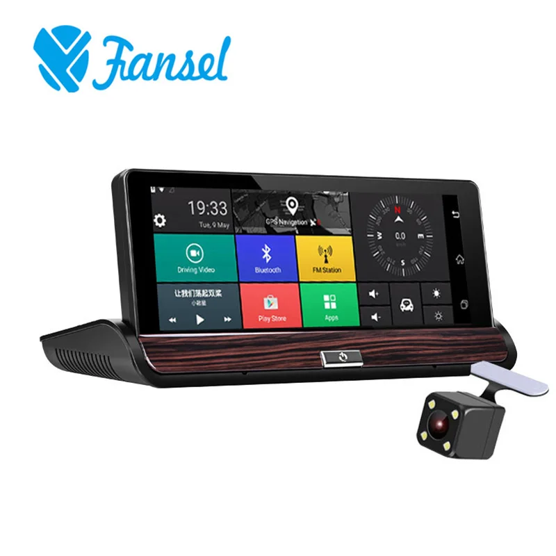 

Caroad 7" IPS 3G Wifi Car DVR Camera Android 5.0 GPS Navigation Video Recorder Bluetooth Dual Lens Dash cam Full HD 1080P