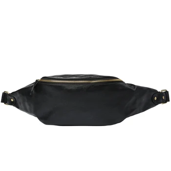 

Chu JJ High Quality Leather Men Bags Waist Packs Purse Men Portable Vintage Men Waist Bags Travel Belt Wallets Chest Bag