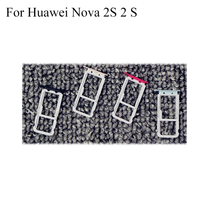 Оригинал для Huawei Nova 2s 2 S Nano Sim + лоток карт памяти Micro SD Держатель Слот гнездо