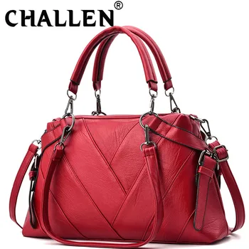 

Big High capacity bag autumn New pu Women Bag Diagonal cross Europe and America shoulder handbag bag C41-55