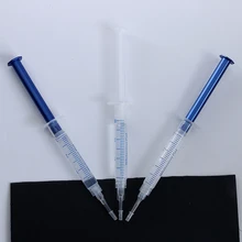 10 штук* 5 мл 44% пероксид карбамида гелевые зубы, Отбеливание зубов Отбеливание осветление шприцы обратно к яркой улыбке