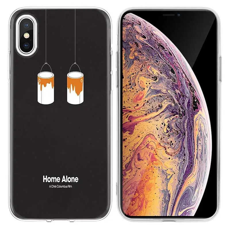 Чехол для Apple iPhone 7 5 5S SE 5C 6 6S 8 6/6S 7/7S 8/8S Plus чехол для iPhone 11 11Pro X XR XS MAX Home Alone мягкий чехол с принтом - Цвет: 10