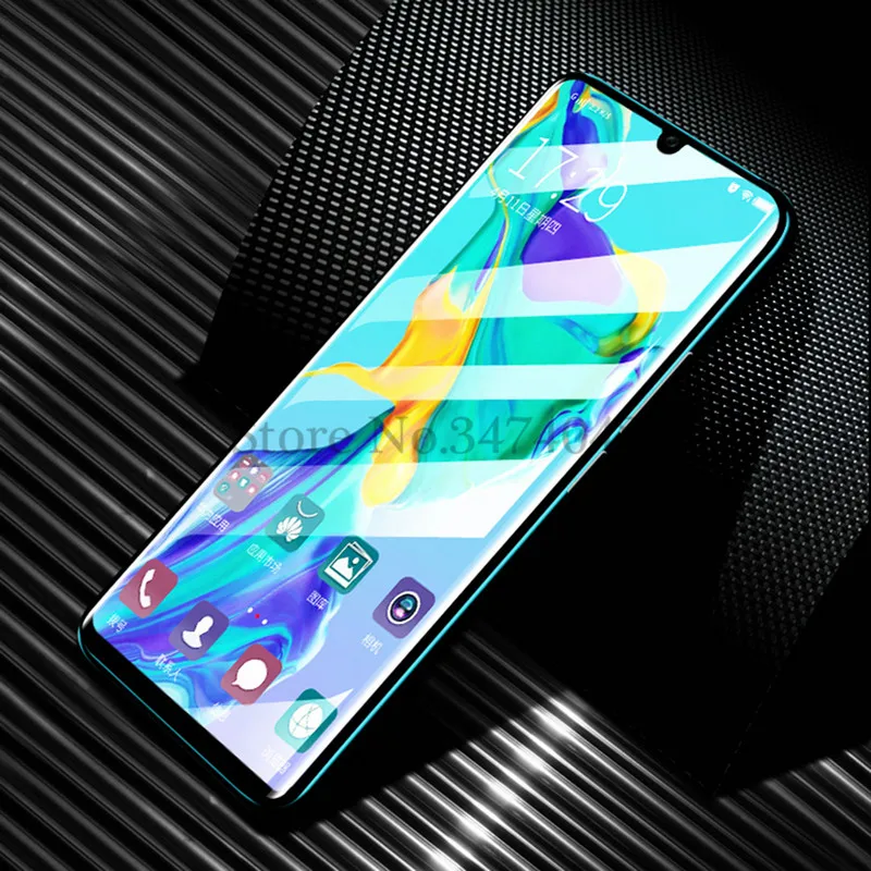 Полностью закаленное стекло для huawei P30 Pro, полное покрытие экрана, защитная пленка против синего излучения для huawei P30 lite Pro glass