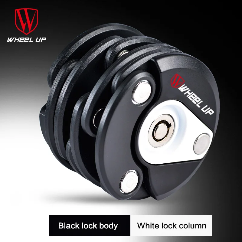

Hot! New Portable Mountain Bike Folding Chain Mini Lock Bicycle Bike Cycling Anti- Theft Locks Hamburger Lock Free Shipping