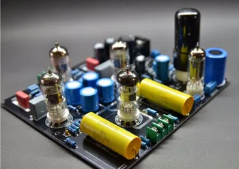 

6Z4+6P6P+12AU7+12AX7+6N11 CAT-SL1-1 tube Pre-AMP HIFI Vacuum Valve Preamplifier