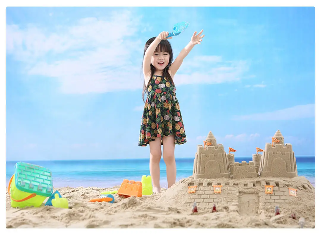 25 шт. Xiaomi Mijia Bravokids пляжные игрушки песочный замок чайник режим Лопата ведро с ящиком для хранения силиконовые игрушки для детей умные дома