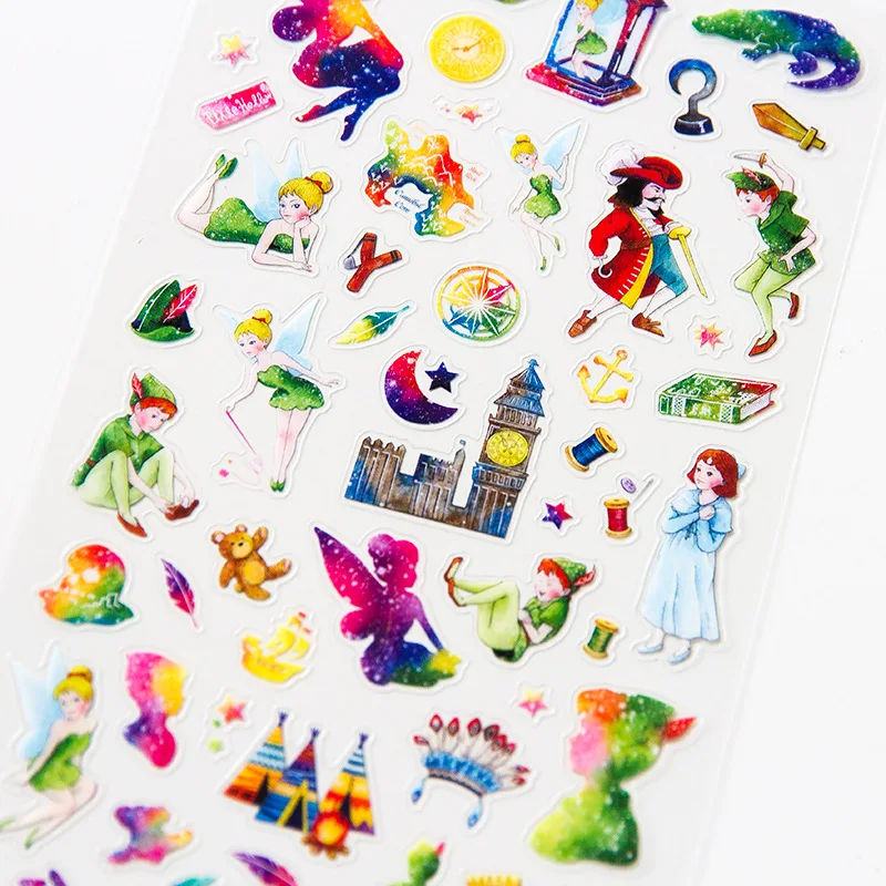 

Hello Peter Pan Korean Fashion PVC Sticker 9*20cm 1 Sheet Free Shipping