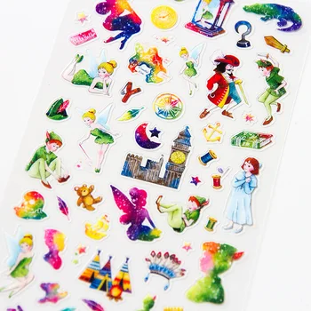 

Hello Peter Pan Korean Fashion PVC Sticker 9*20cm 1 Sheet Free Shipping