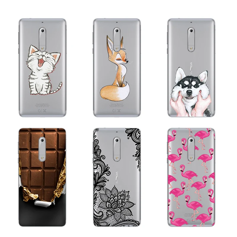 

TPU Coque Nokia5 Case For Nokia 5 Case Cover Silicone Protector For Funda Nokia 5 bumper 360 For Nokia 5 2017 Phone Case Cover