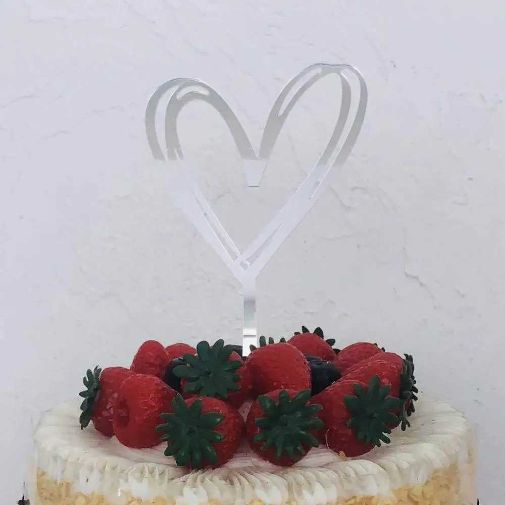Золотой черный розовый Золотой флэш торт Топпер вечерние принадлежности акриловые Топпер для торта «С Днем Рождения» для кекса День рождения украшения - Цвет: As Picture