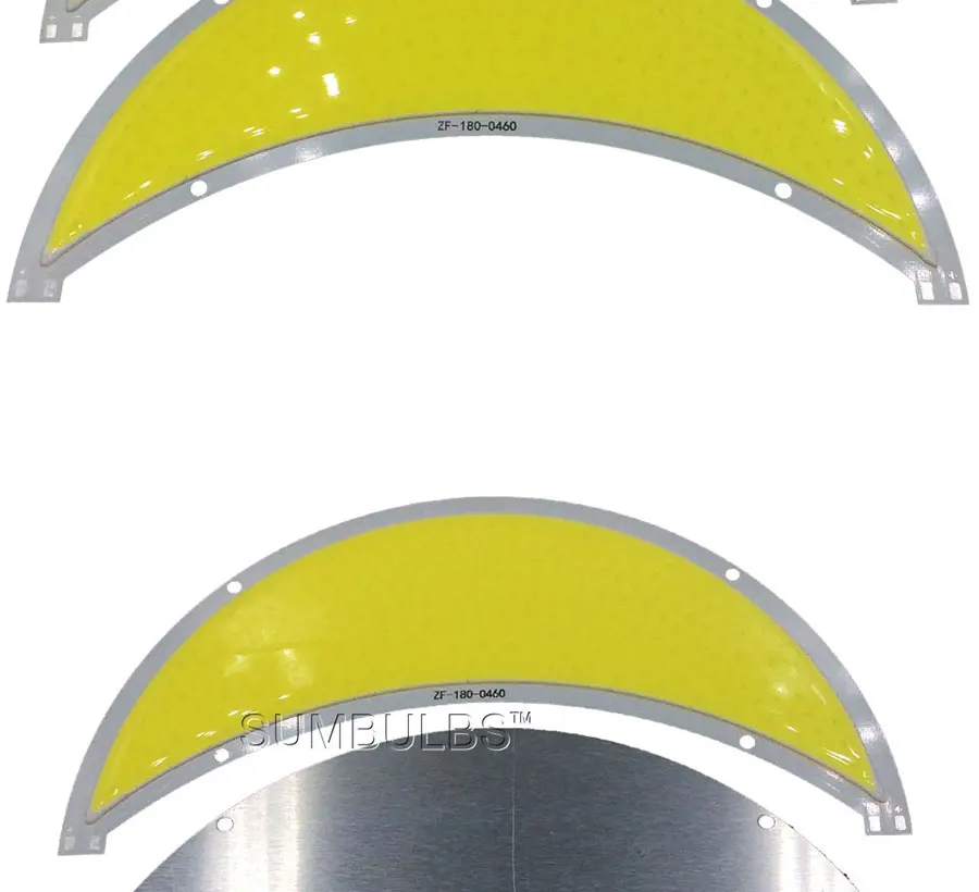 180MM 50W Moonshaped COB Lamp Moon LED Light DC 12-14V Warm White Cold White DIY COB Lighting Bulb (6)