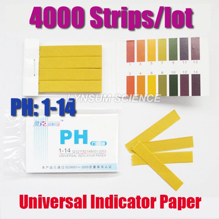 50 Packs Litmus Test Strips Alkaline Acid Full Range 1 14 PH Universal