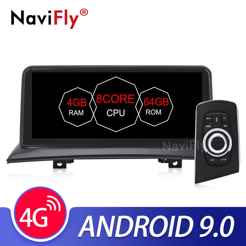 Sale 4GB+64GB 8 core Android 9.0 Car stereo head unit navigation GPS player for BMW X3 E83 Original car without screen support 4G LTE 0