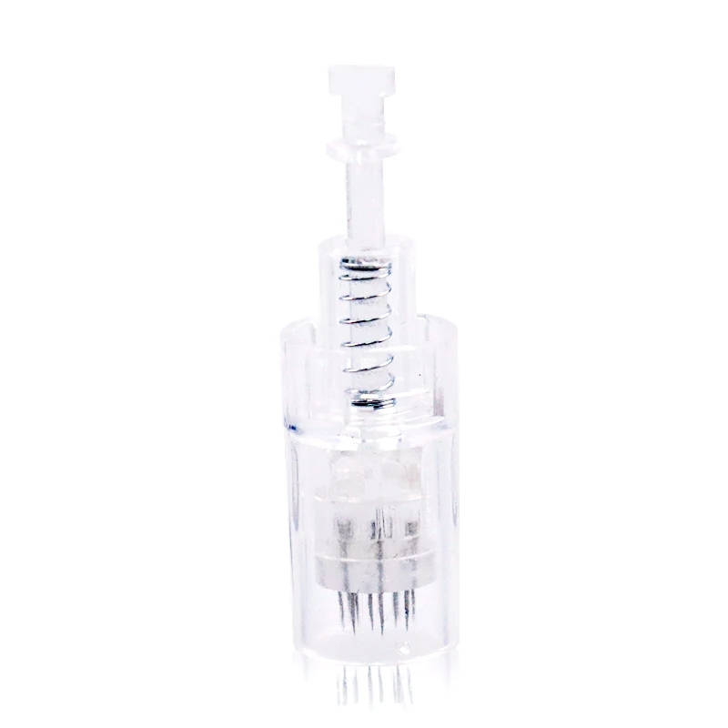 

50 Pcs Electric Derma Pen Microneedling Bayonet 12 Pin Nano Needle Cartridge Tattoo Needles Face Makeup Eyebrow Tattoo Tool
